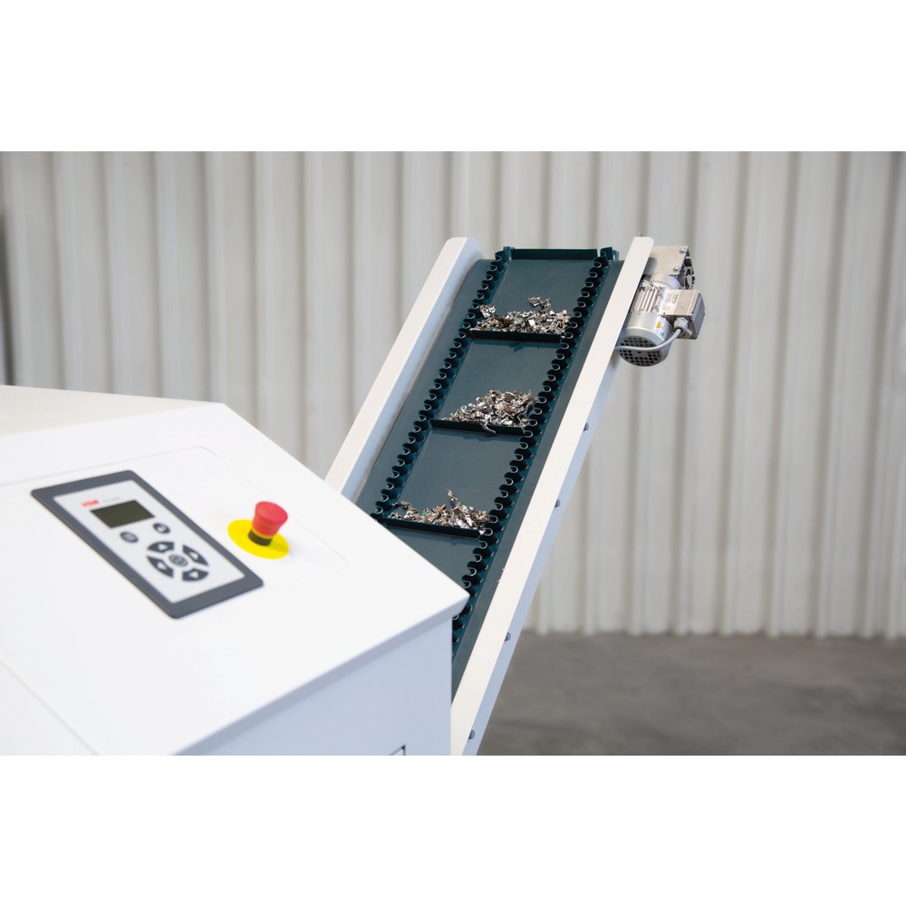 Número de imagen del producto 6: Trituradora HSM StoreEx HDS 230, con cinta transportadora, de una etapa, dimensión de partículas 20 x 40-50 mm