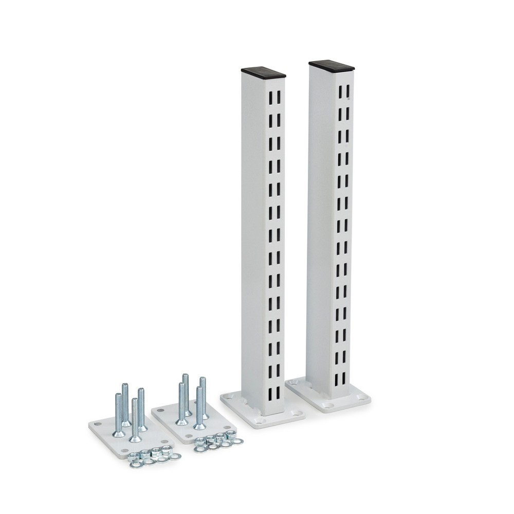 Imagen del producto: Tubos con trama para mesa de trabajo TRESTON TED con brida, altura 400 mm, 2 ud./UV