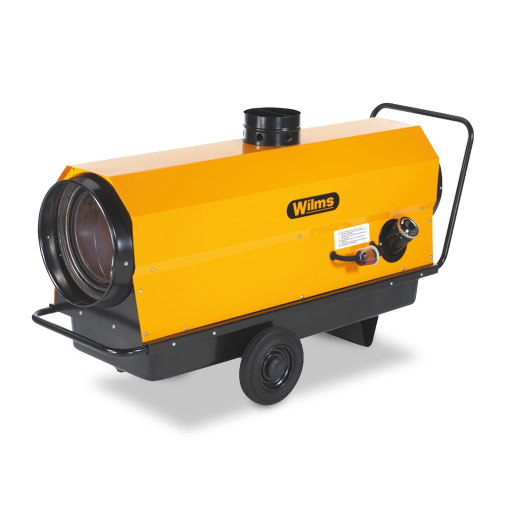 Turbina de aire caliente Wilms®, sin depósito, potencia calorífica 31 kW Imagen del producto: Turbina de aire caliente Wilms®, sin depósito, potencia calorífica 31 kW