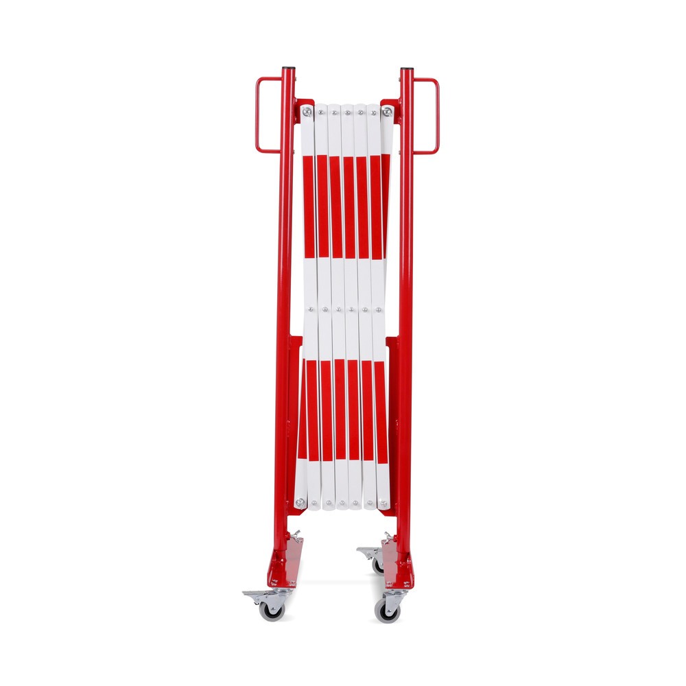 Número de imagen del producto 1: Rejilla de tijera, rollos en ambos lados, ancho 3.600 mm, rojo/blanco