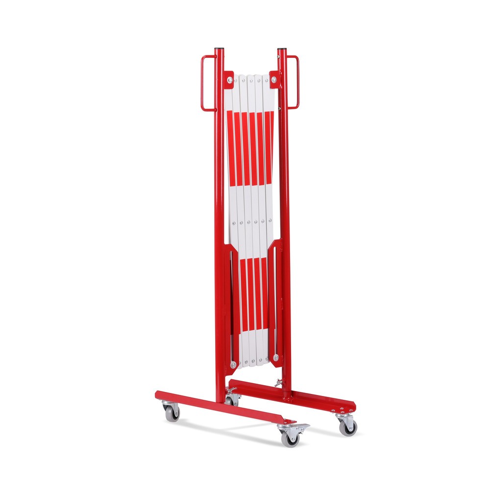 Número de imagen del producto 4: Rejilla de tijera, rollos en ambos lados, ancho 3.600 mm, rojo/blanco