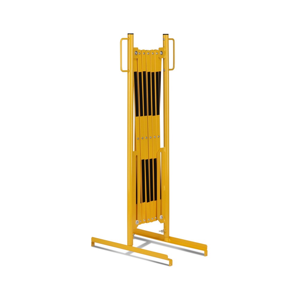 Número de imagen del producto 4: Rejilla de tijera, soporte en ambos lados, ancho 3.600 mm, negro/amarillo