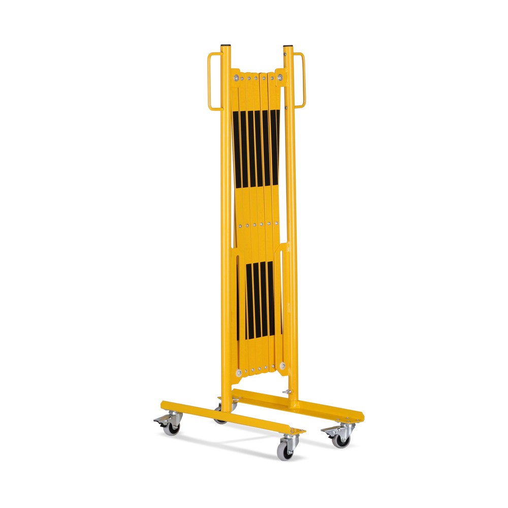 Número de imagen del producto 4: Rejilla de tijera, ruedas en ambos lados, ancho 3.600 mm, negro/amarillo