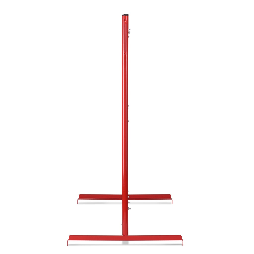 Número de imagen del producto 7: Rejilla de tijera, soporte en ambos lados, ancho 3.600 mm, rojo/blanco