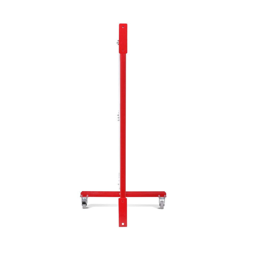 Número de imagen del producto 7: Rejilla valla de tijera de una cara, rollo, montaje en pared, ancho 3.600 mm, rojo/blanco