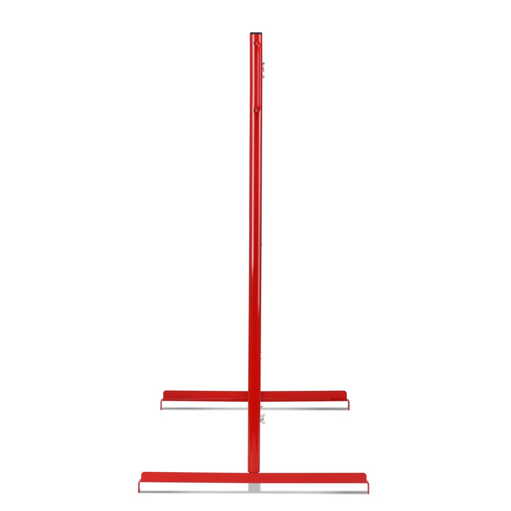 Número de imagen del producto 7: Rejilla de tijera, soporte en ambos lados, ancho 4.000 mm, rojo/blanco