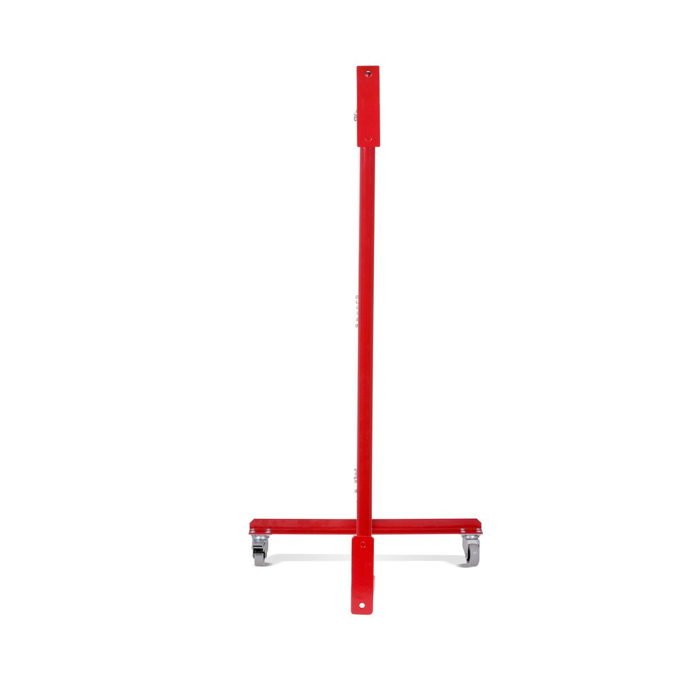 Número de imagen del producto 7: Rejilla valla de tijera de una cara, rollo, montaje en pared, ancho 4.000 mm, rojo/blanco