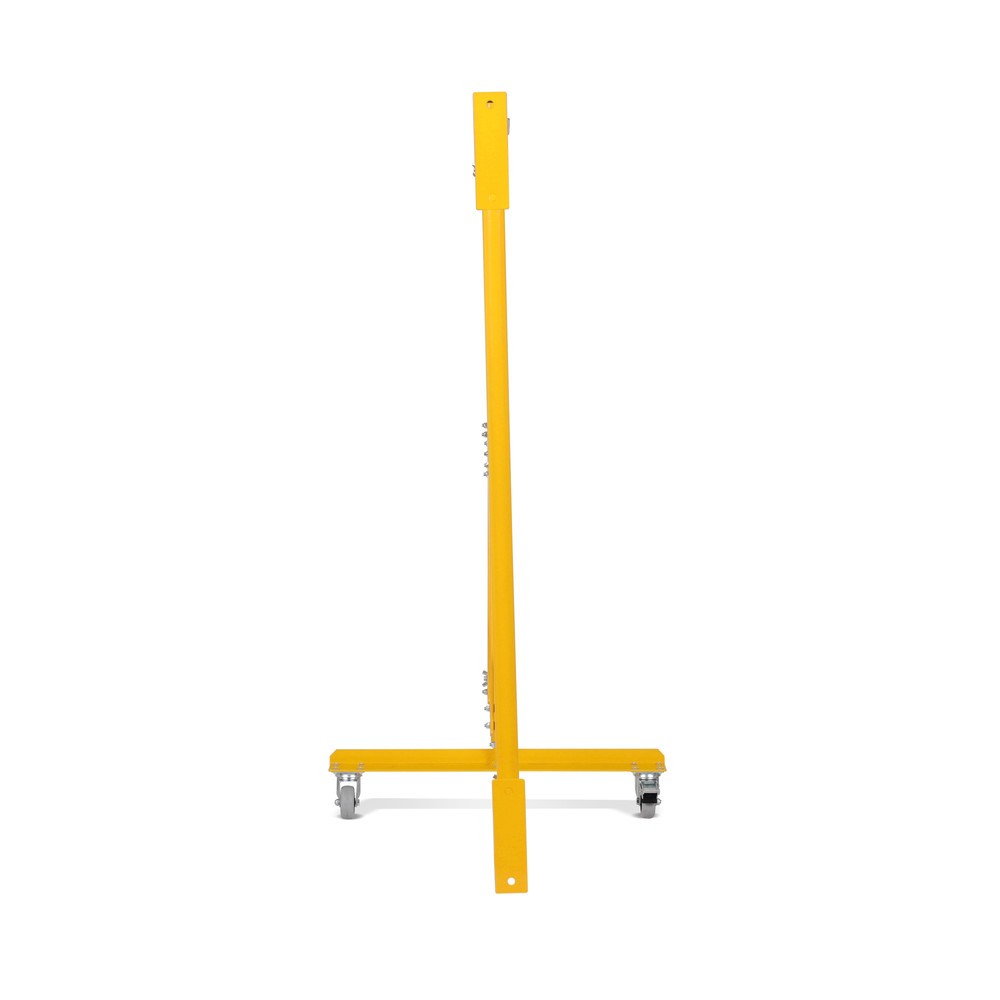 Número de imagen del producto 7: Rejilla de tijera, rodillos laterales individuales, montaje en pared, ancho 3.600 mm, negro/amarillo