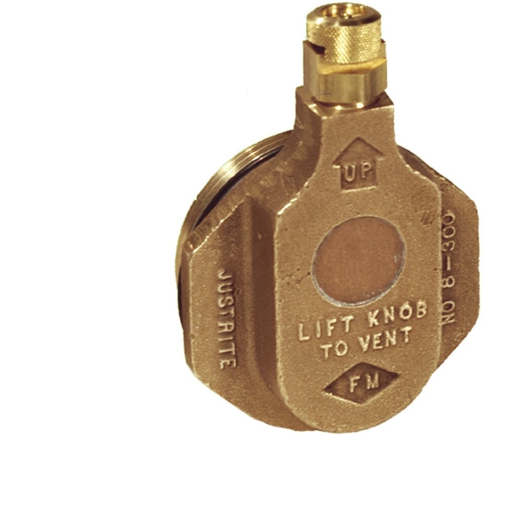 Purgador de barril de seguridad horizontal de latón Justrite para aplicaciones a base de aceite Imagen del producto: Purgador de barril de seguridad horizontal de latón Justrite para aplicaciones a base de aceite