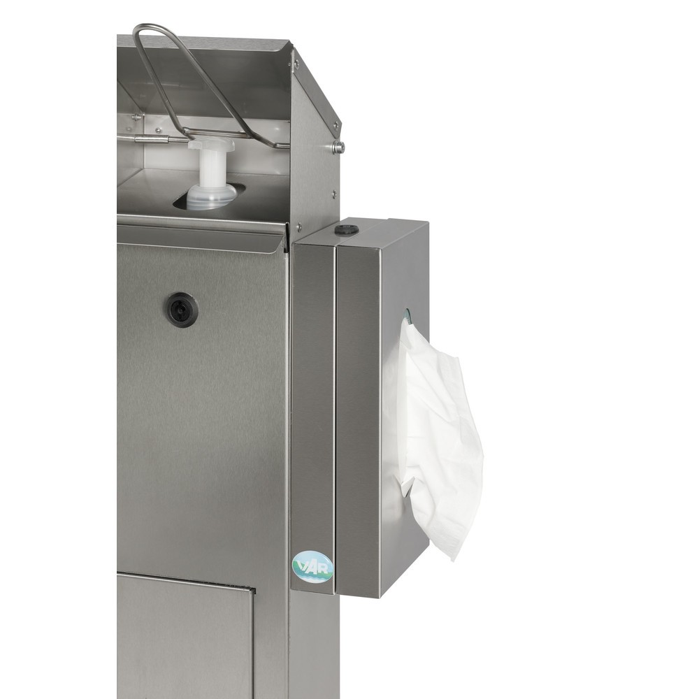 Número de imagen del producto 2: Dispensador de desinfección manual VAR® HDS BOX 116, montado en el suelo, acero inoxidable