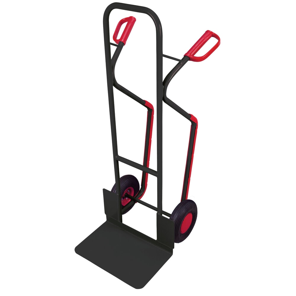 VARIOfit® Stahlrohr-Sackkarre mit auswechselbaren Gleitkufen