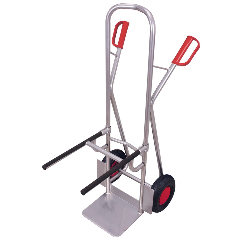 VARIOfit® Stuhl-Sackkarre aus Aluminium, Tragkraft 250 kg, Schaufel BxT 320 x 250 mm, Luft-Bereifung Imagen del producto: VARIOfit® Stuhl-Sackkarre aus Aluminium, Tragkraft 250 kg, Schaufel BxT 320 x 250 mm, Luft-Bereifung
