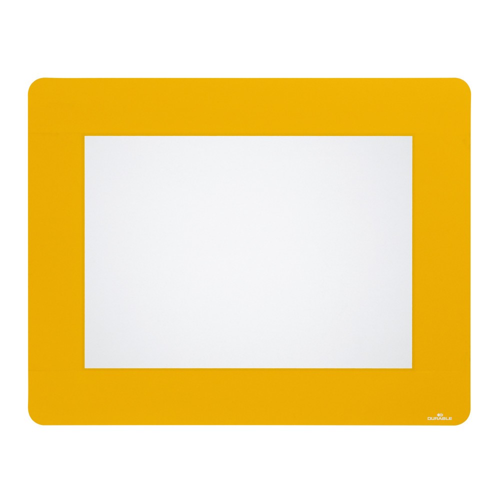 Número de imagen del producto 1: Ventana de señalización de suelo duradera DIN A4, 314 x 401 mm de alto x ancho, 0,4 mm de grosor, extraíble, 2 paquetes de 10 piezas/paquete