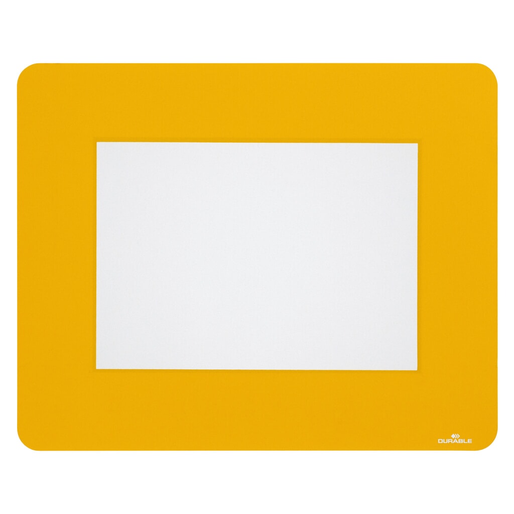 Imagen del producto: Ventana de señalización de suelo DURABLE DIN A5, 314 x 252 mm de alto x ancho, 0,4 mm de grosor, extraíble, 2 paquetes de 10 piezas/paquete
