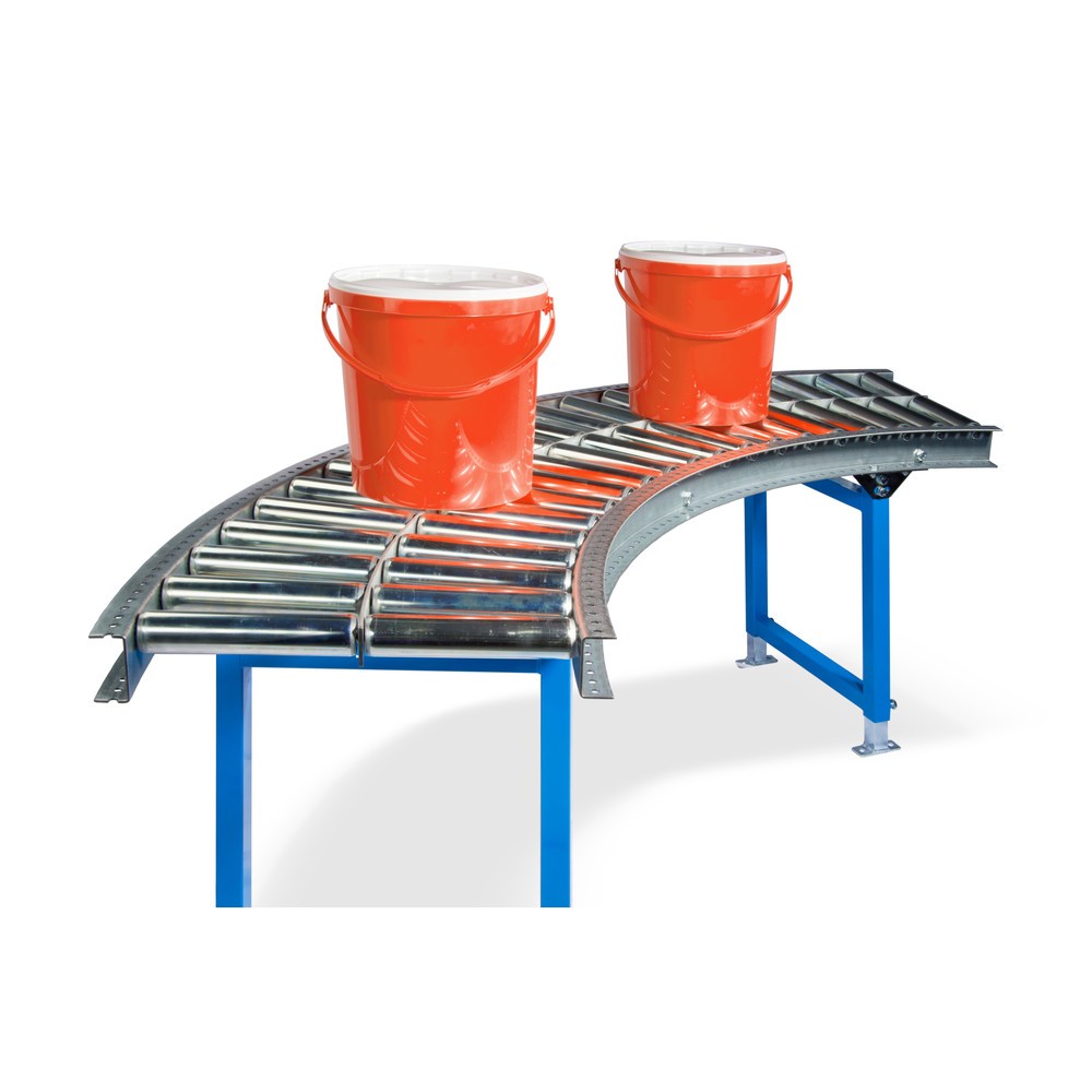 Número de imagen del producto 2: Vía de rodillos para cargas pesadas, rodillos de tubo de acero, Ø 50 mm, L x An: 1.000 x 500 mm, distancia entre ejes: 75 mm
