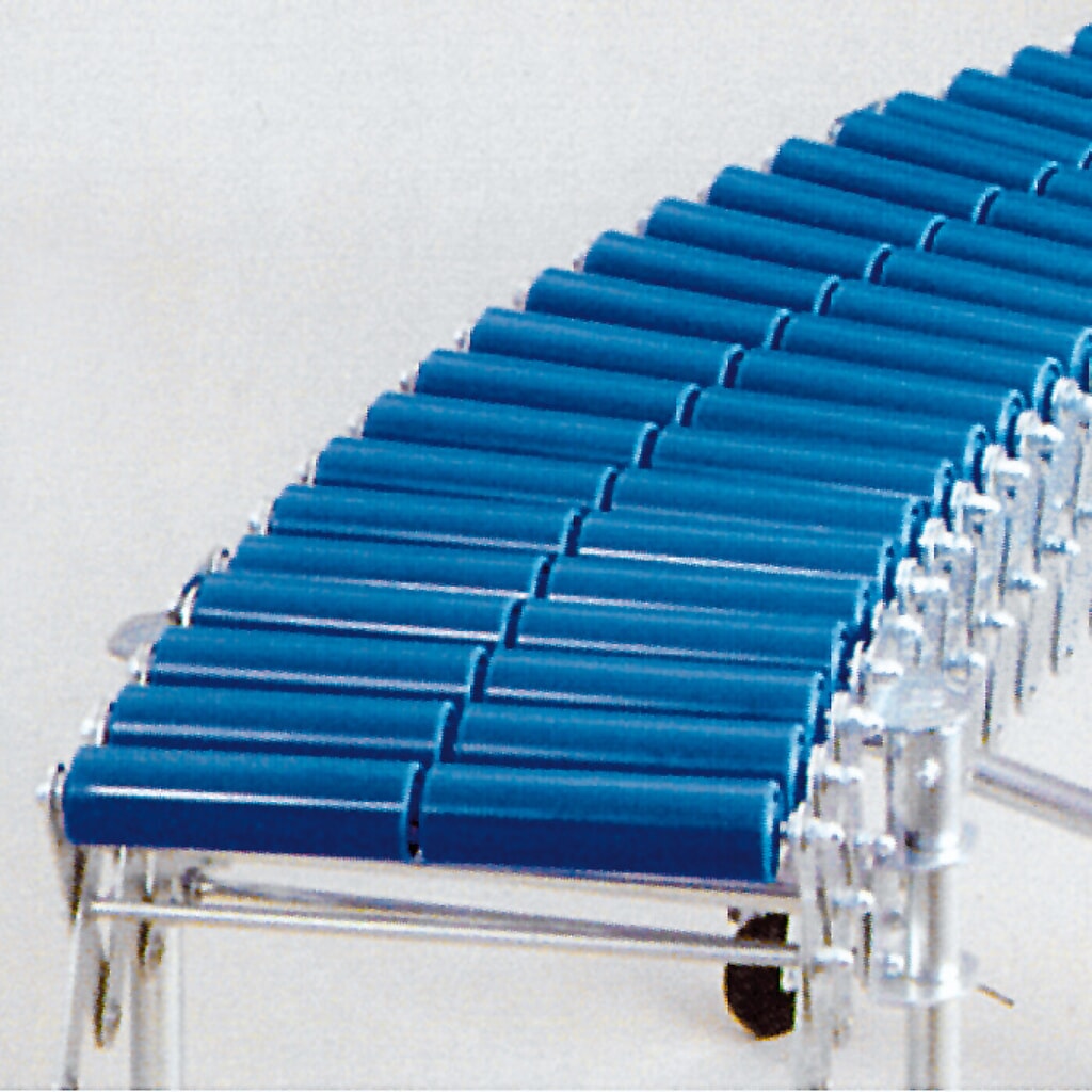 Número de imagen del producto 3: Vía de rodillos extensible, rodillos de plástico, Ø 50 mm, longitud de vía 1,9-4,4 m, ancho de vía 800 mm