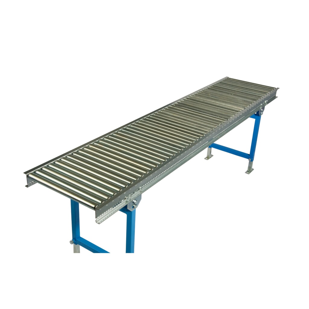 BLUME transportador de rodillos pequeño, rodillos de tubo de acero Ø 30 mm, eje roscado, L x An 2.000 x 300 mm Número de imagen del producto 2: BLUME transportador de rodillos pequeño, rodillos de tubo de acero Ø 30 mm, eje roscado, L x An 2.000 x 300 mm