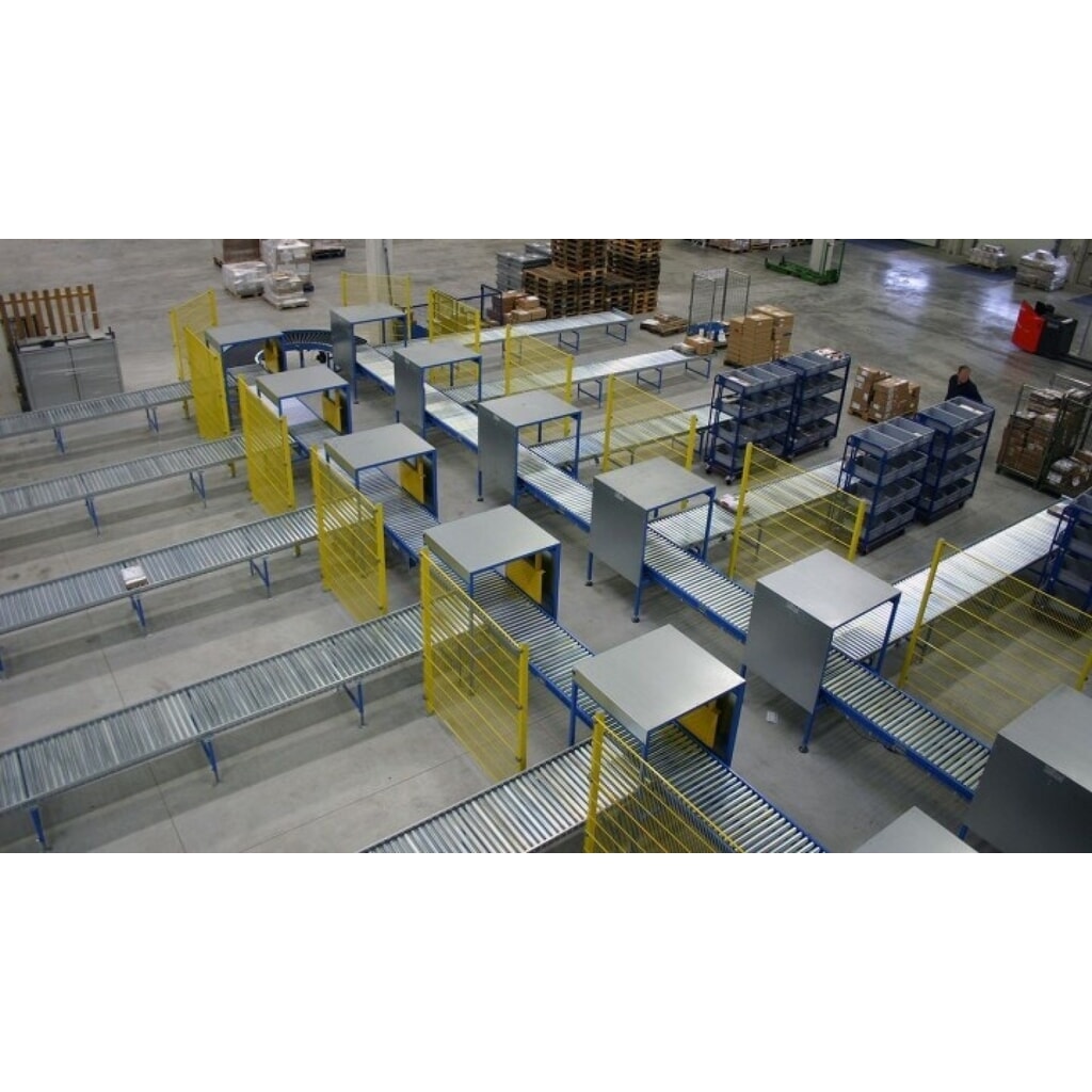 Vía de rodillos ligera, rodillos de acero, Ø 50 mm, longitud de vía 2 m, ancho de vía 800 mm, distancia entre ejes 62,5 mm Número de imagen del producto 6: Vía de rodillos ligera, rodillos de acero, Ø 50 mm, longitud de vía 2 m, ancho de vía 800 mm, distancia entre ejes 62,5 mm