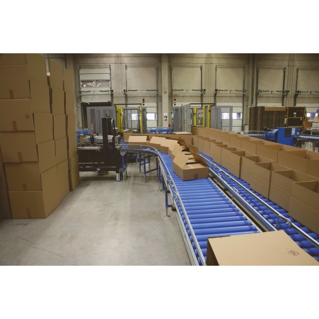 Transportadores de rodillos ligeros BLUME, rodillos de plástico, Ø 50 mm, longitud de vía 3 m, ancho de vía 400 mm, distancia por eje 62,5 mm Número de imagen del producto 3: Transportadores de rodillos ligeros BLUME, rodillos de plástico, Ø 50 mm, longitud de vía 3 m, ancho de vía 400 mm, distancia por eje 62,5 mm