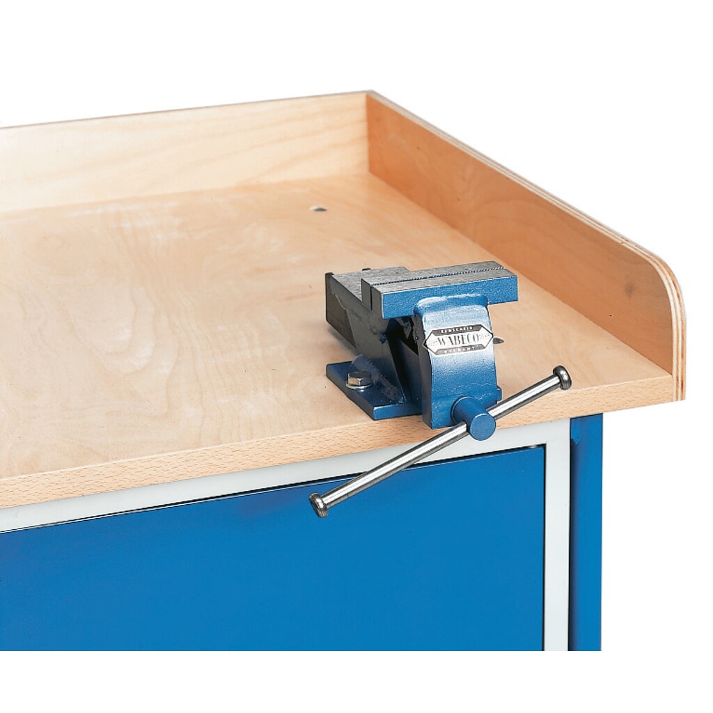 tornillo para carro|plataforma de taller fetra®, ancho de la mandíbula 100 mm Imagen del producto: tornillo para carro|plataforma de taller fetra®, ancho de la mandíbula 100 mm