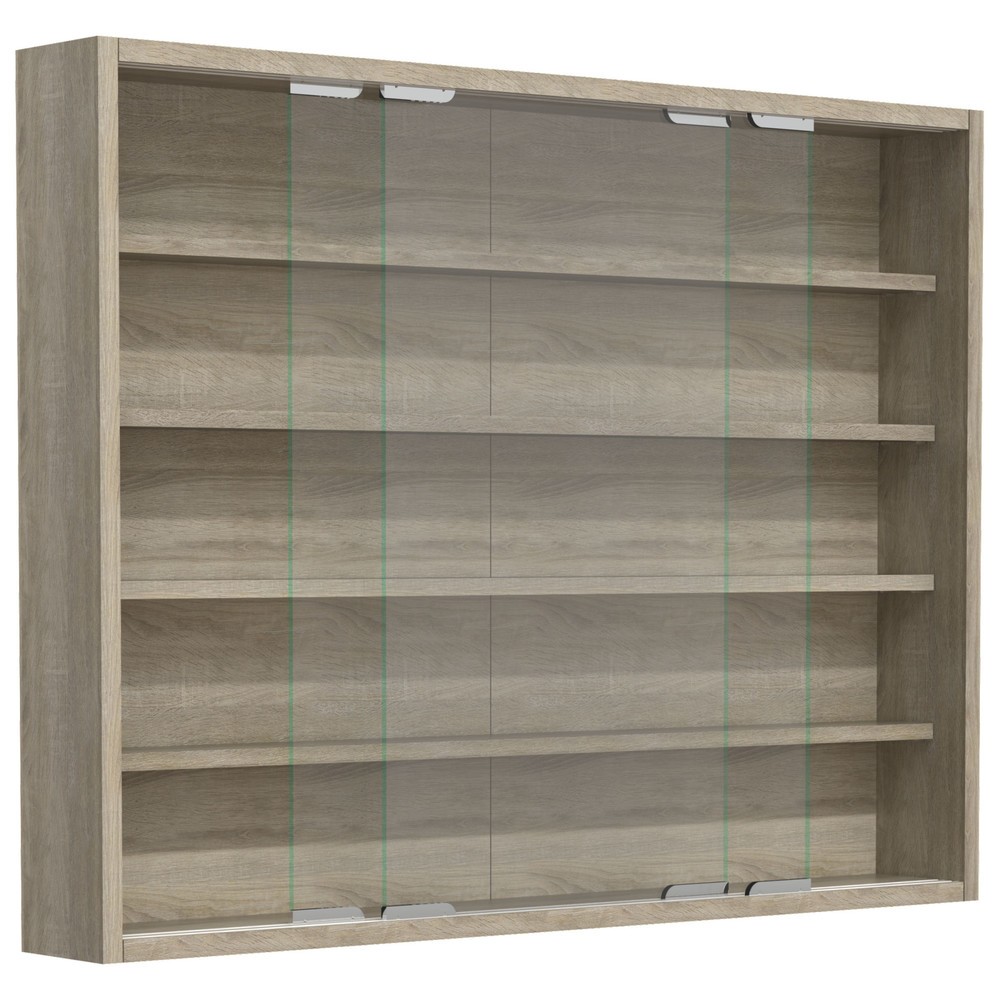 Número de imagen del producto 4: Vitrina de pared Agisa L, roble Sonoma
