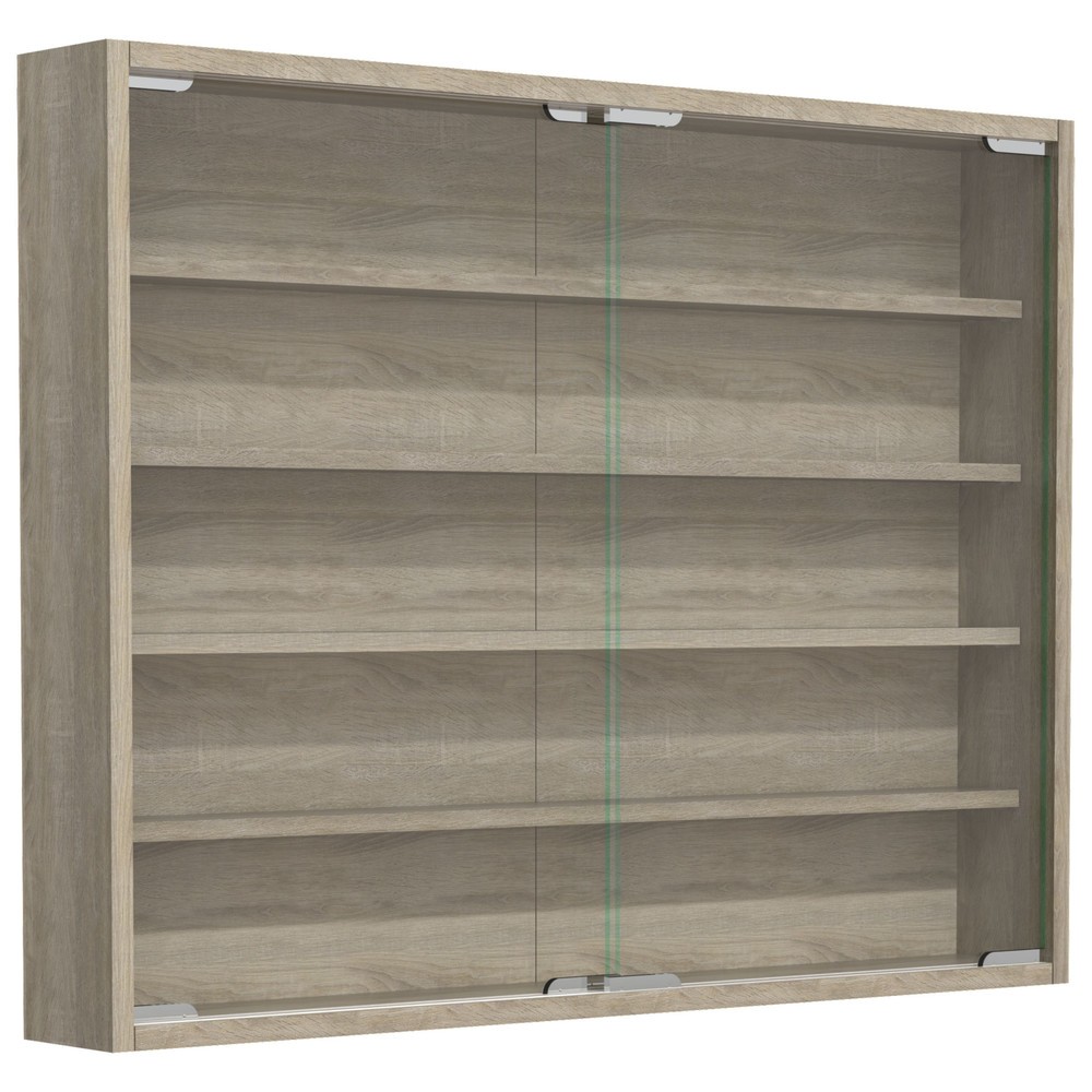 Número de imagen del producto 5: Vitrina de pared Agisa L, roble Sonoma