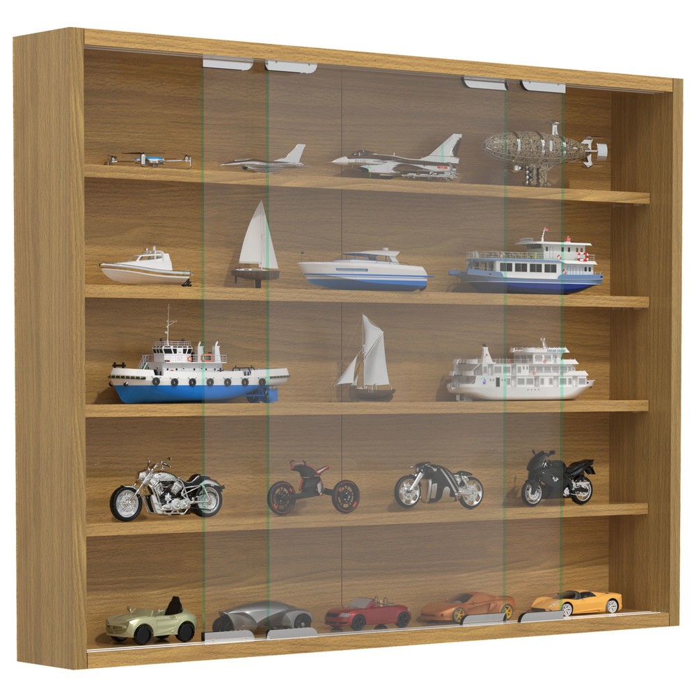 Número de imagen del producto 1: Vitrina de pared Agisa L, haya