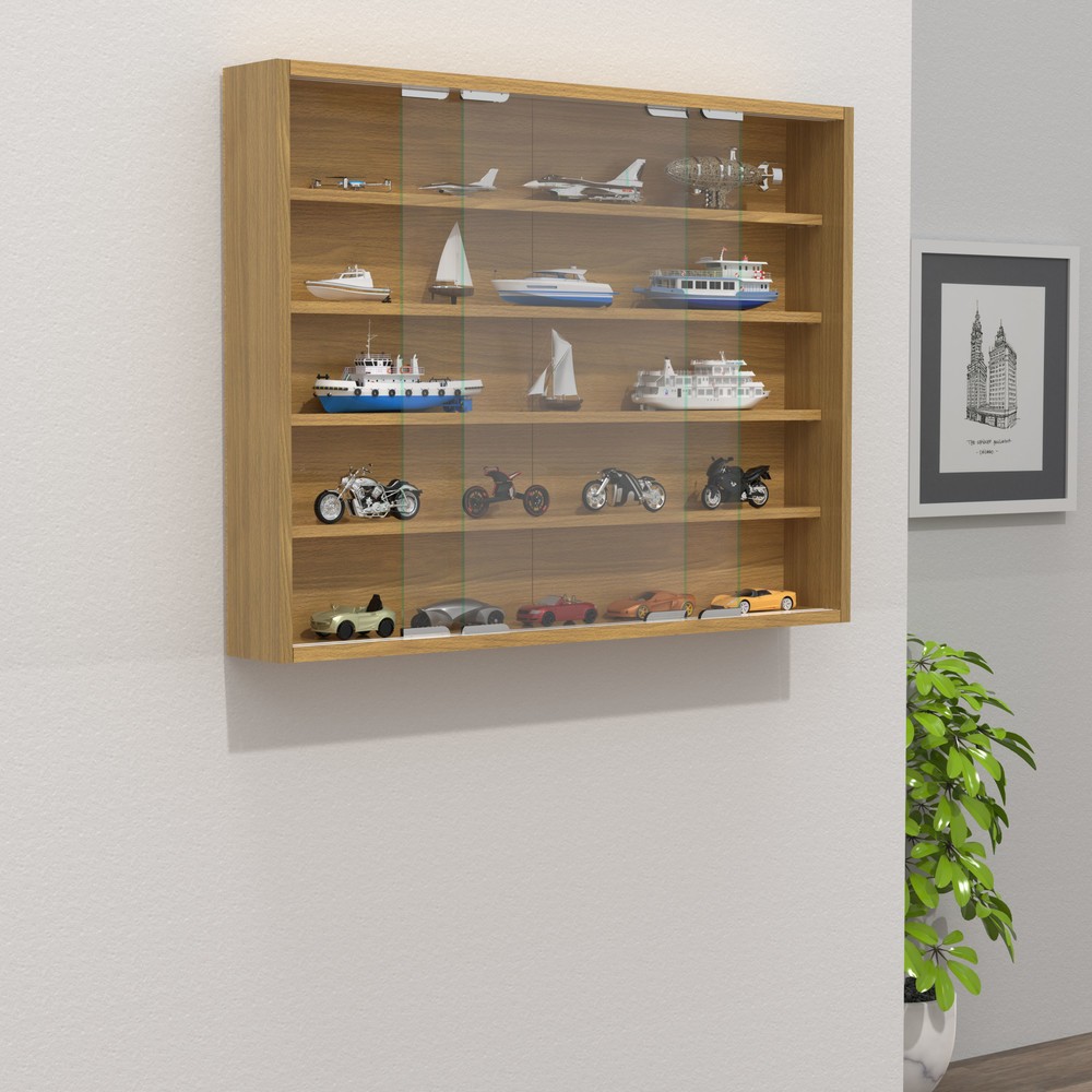 Número de imagen del producto 3: Vitrina de pared Agisa L, haya