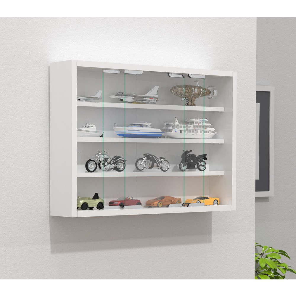Número de imagen del producto 2: Vitrina de pared Agisa M, blanco