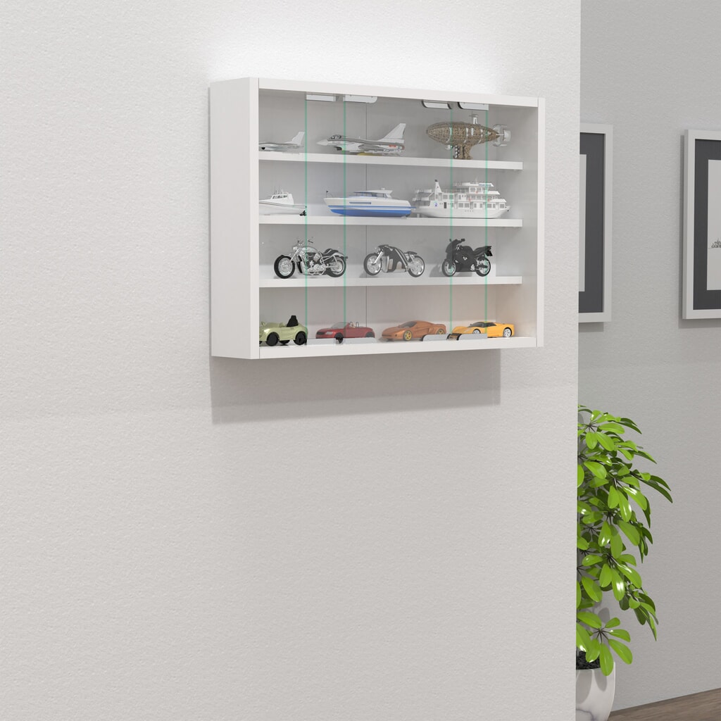 Número de imagen del producto 3: Vitrina de pared VCM Agisa M, blanca
