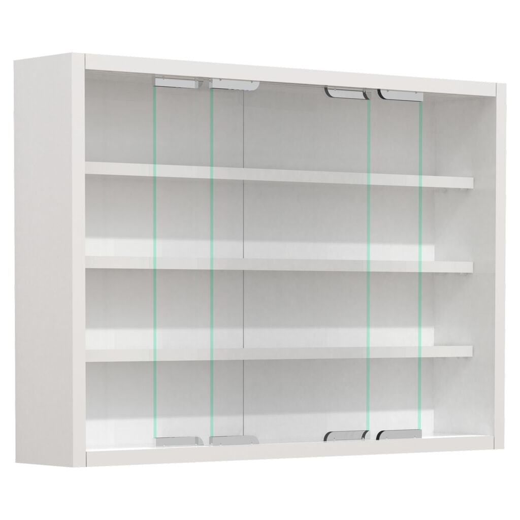 Número de imagen del producto 4: Vitrina de pared VCM Agisa M, blanca