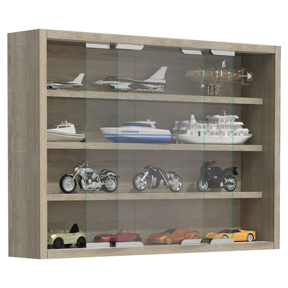 Imagen del producto: Vitrina de pared Agisa M, roble Sonoma