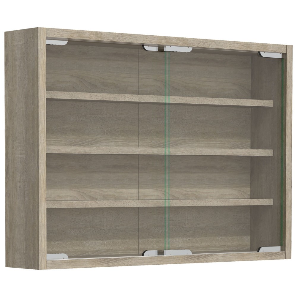 Número de imagen del producto 5: Vitrina de pared Agisa M, roble Sonoma