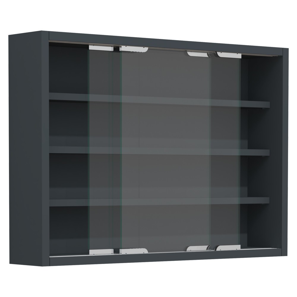 Número de imagen del producto 4: Vitrina de pared Agisa M, antracita