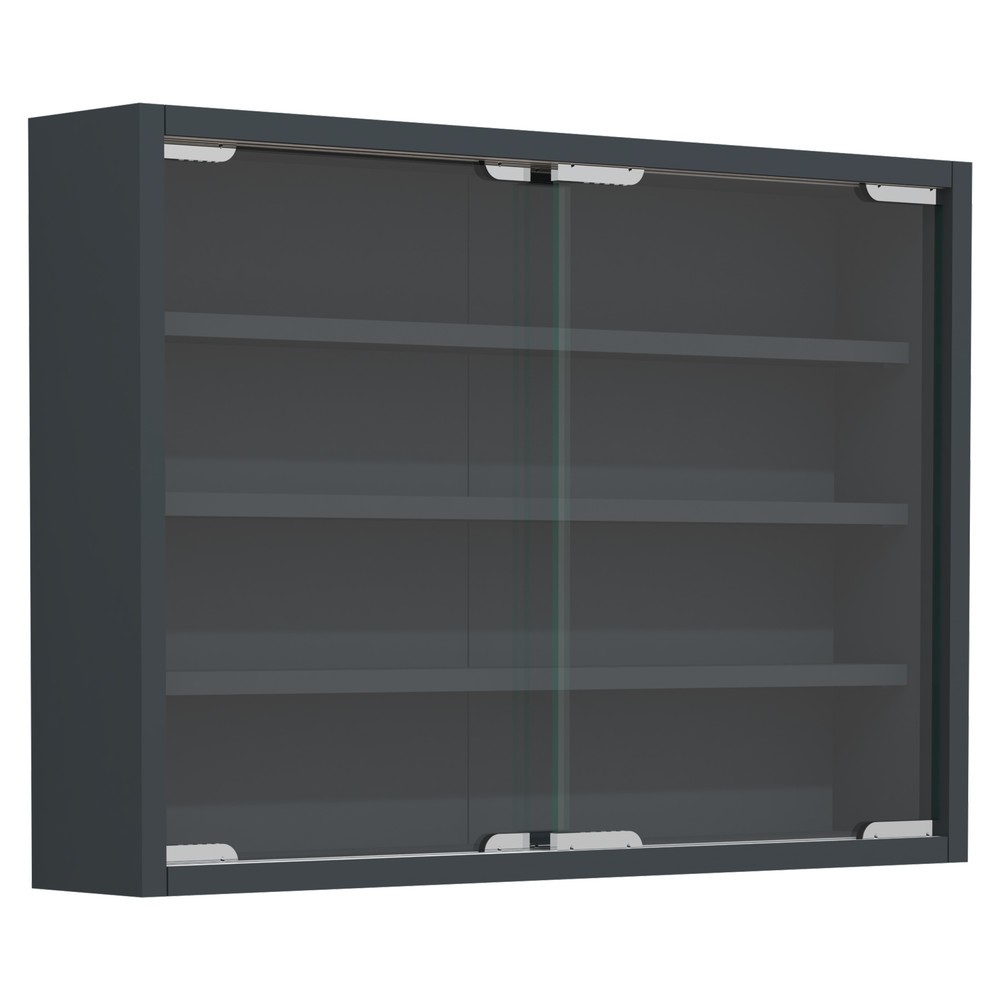 Número de imagen del producto 5: Vitrina de pared Agisa M, antracita