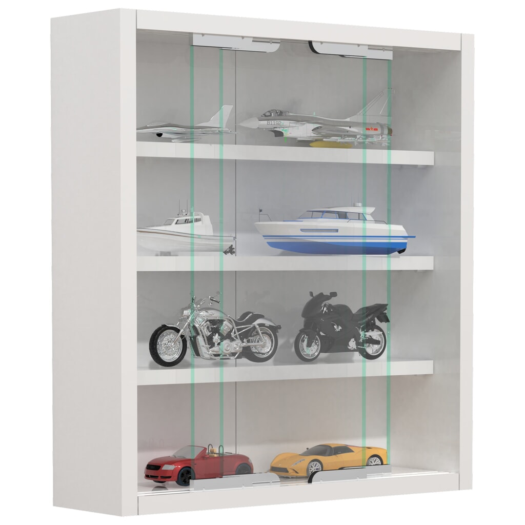 Número de imagen del producto 1: Vitrina de pared VCM Agisa S, blanca