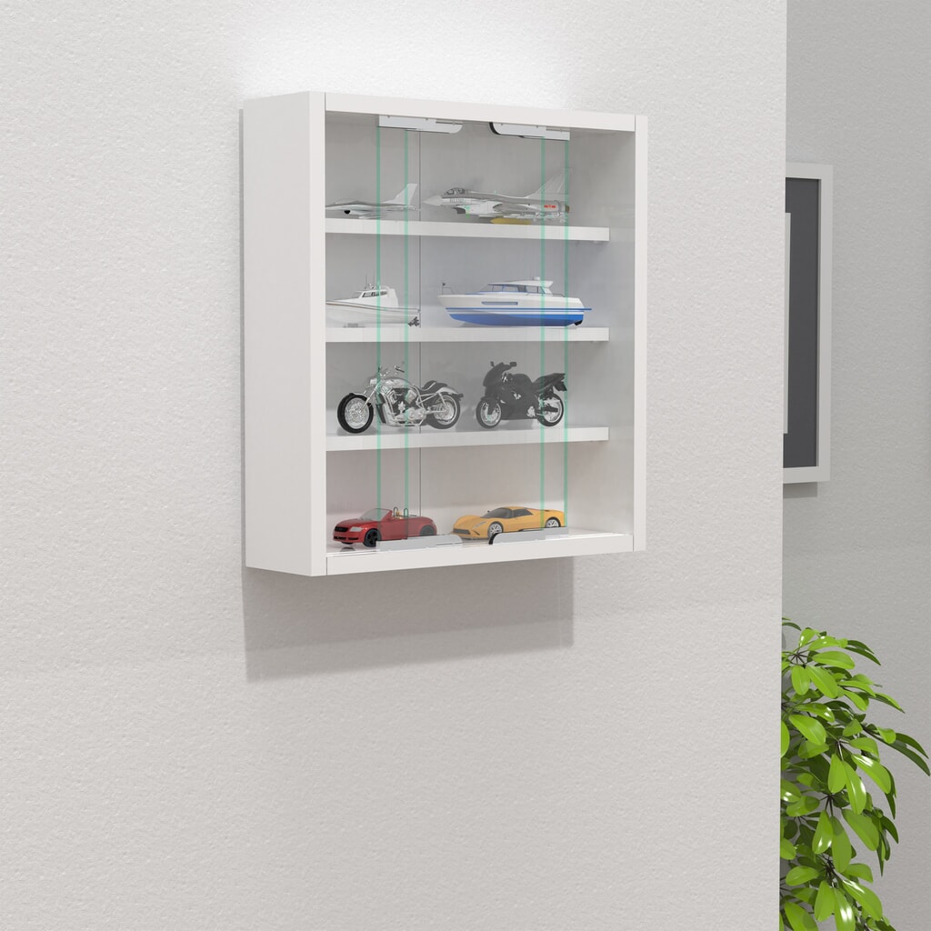 Número de imagen del producto 3: Vitrina de pared VCM Agisa S, blanca