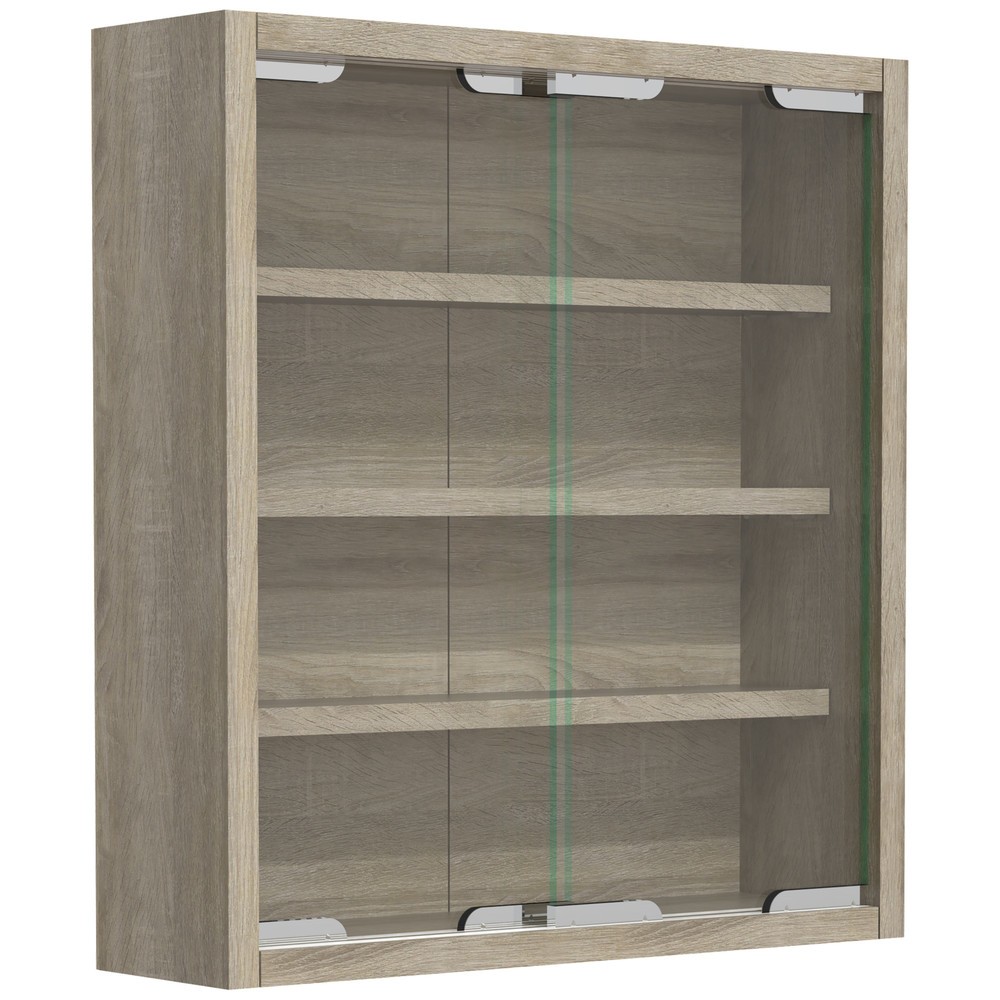 Número de imagen del producto 5: Vitrina de pared Agisa S, roble Sonoma