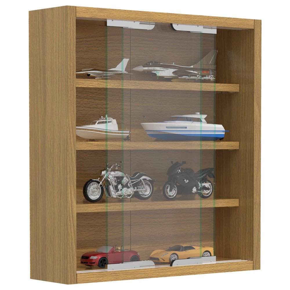 Número de imagen del producto 1: Vitrina de pared Agisa S, haya