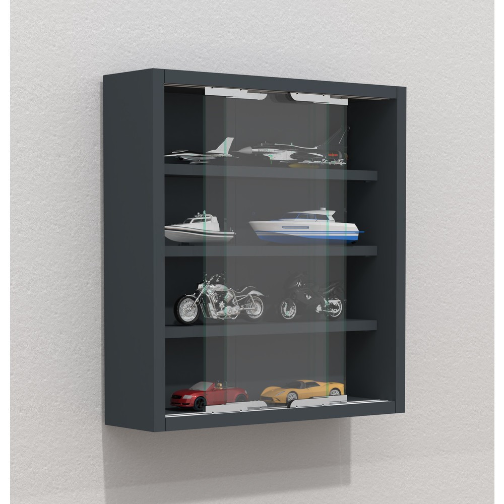 Número de imagen del producto 2: Vitrina de pared Agisa S, antracita