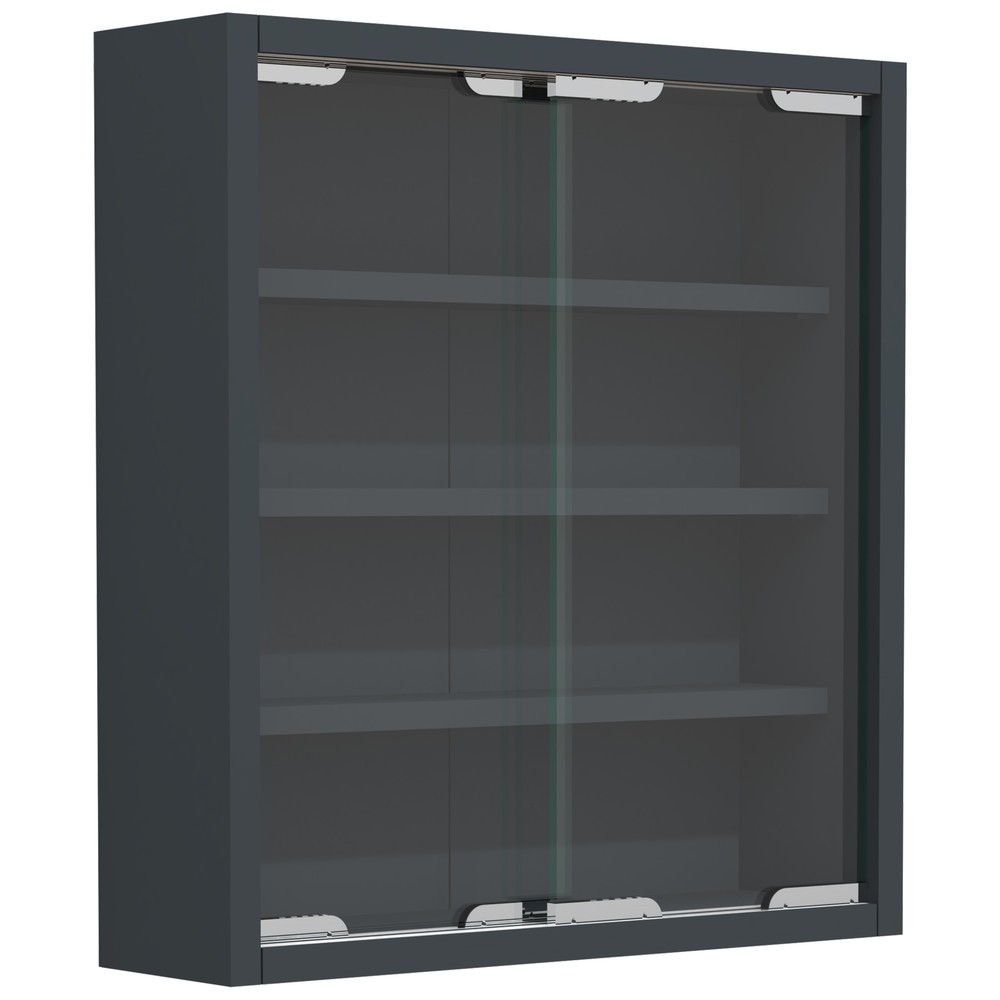 Número de imagen del producto 5: Vitrina de pared Agisa S, antracita