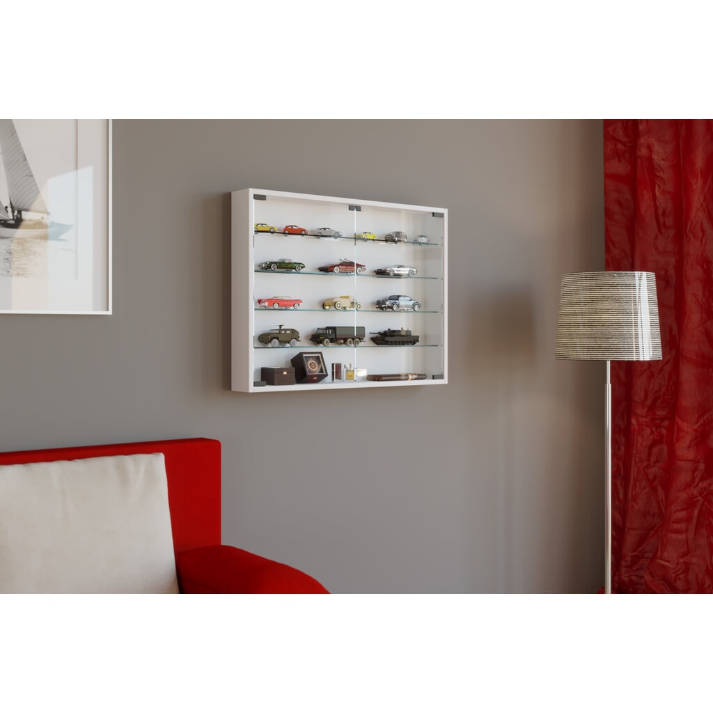 Número de imagen del producto 3: Vitrina de pared VCM Mandosa L, blanco