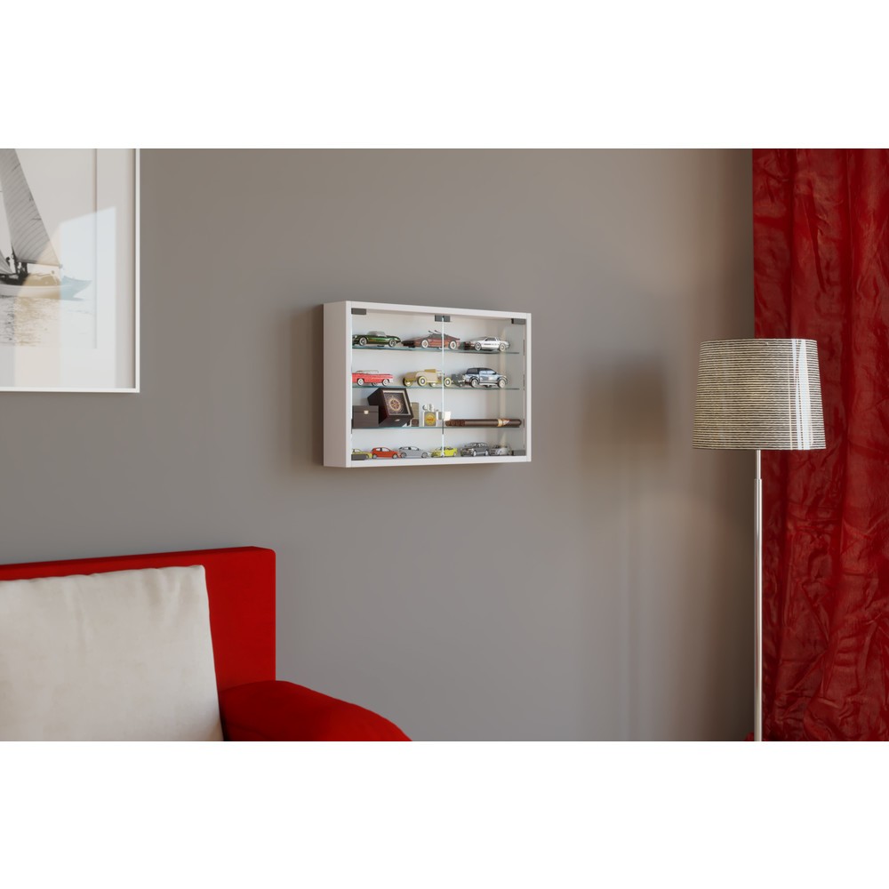 Número de imagen del producto 3: Vitrina de pared Mandosa M, blanco