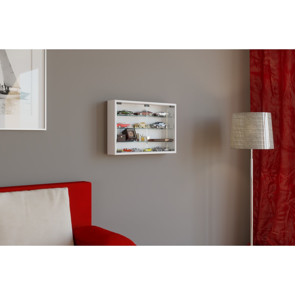 Número de imagen del producto 3: Vitrina de pared VCM Mandosa M, blanco