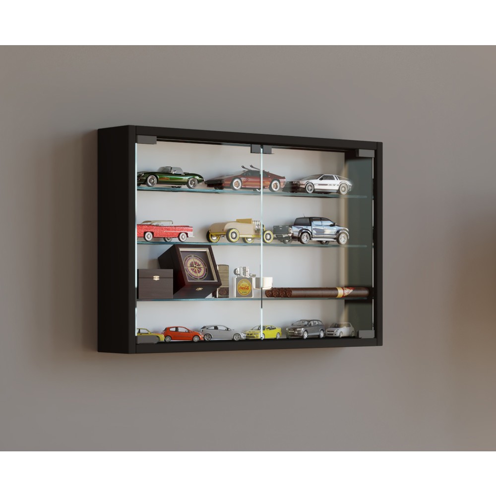 Número de imagen del producto 2: Vitrina de pared Mandosa M, negro