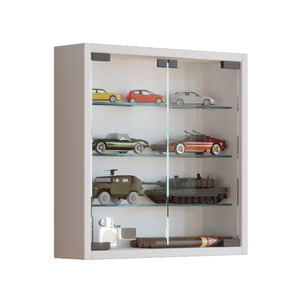 Número de imagen del producto 1: Vitrina de pared VCM Mandosa S, blanco