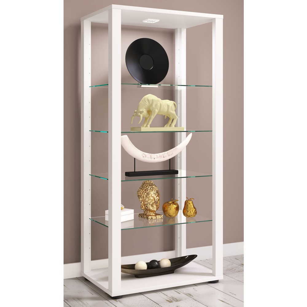 Número de imagen del producto 2: Vitrina vertical Glasol IV, blanco