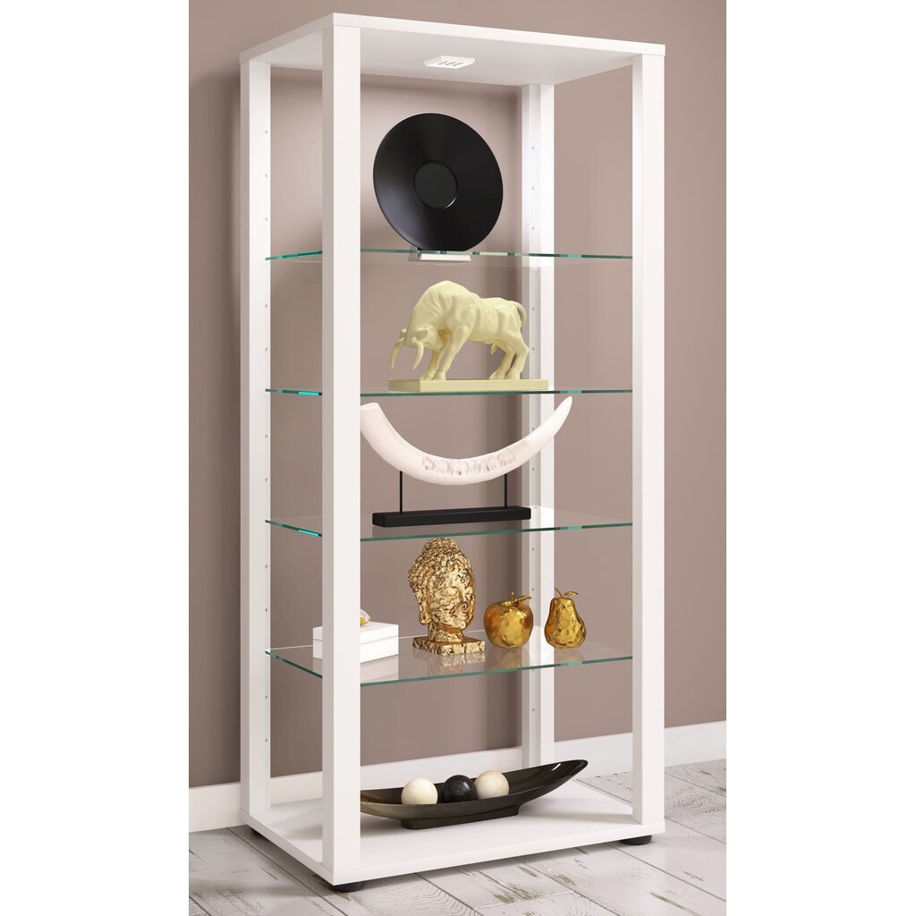 Número de imagen del producto 2: Vitrina vertical VCM Glasol IV, blanco