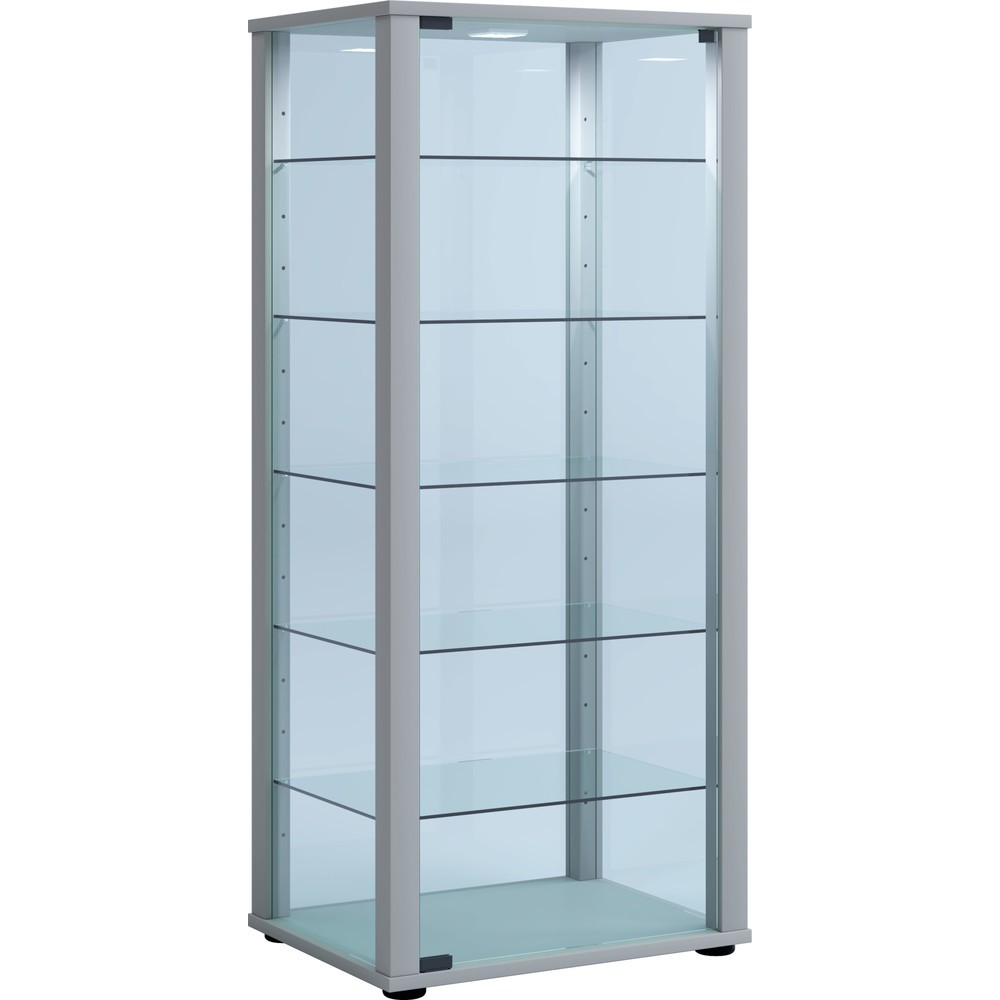 Imagen del producto: Vitrina vertical Kavisa L, plateado