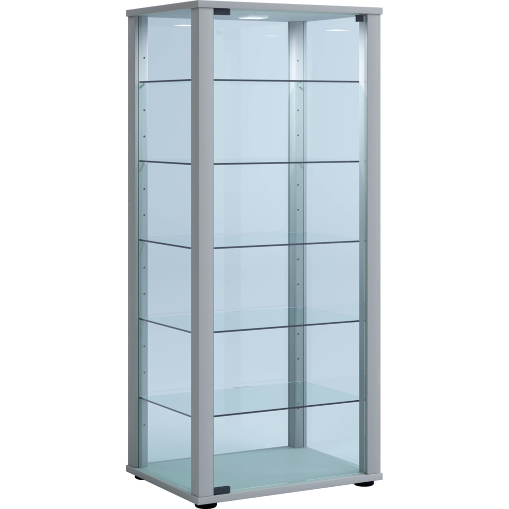 Imagen del producto: Vitrina vertical VCM Kavisa L, plata
